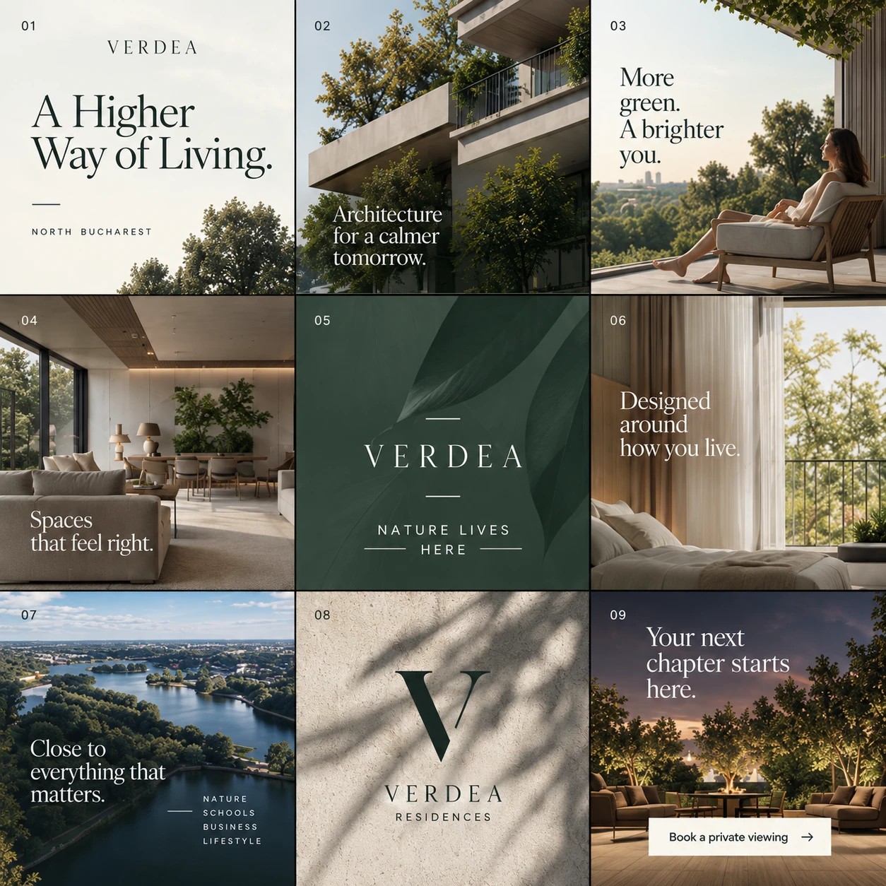 VERDEA RESIDENCES · Digital ads / PPC 006 · The brand world