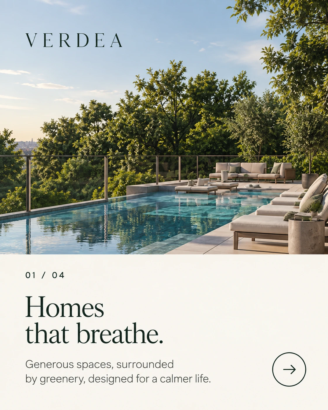 VERDEA RESIDENCES · Feed · message and context