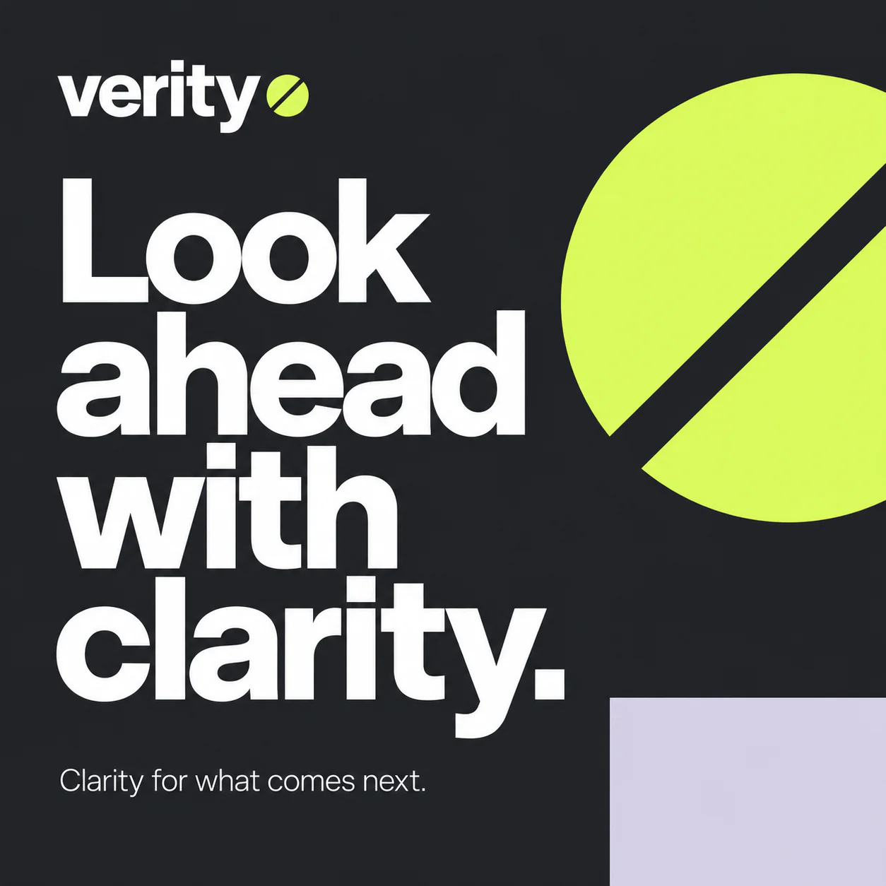 VERITY · Post 8 / 9