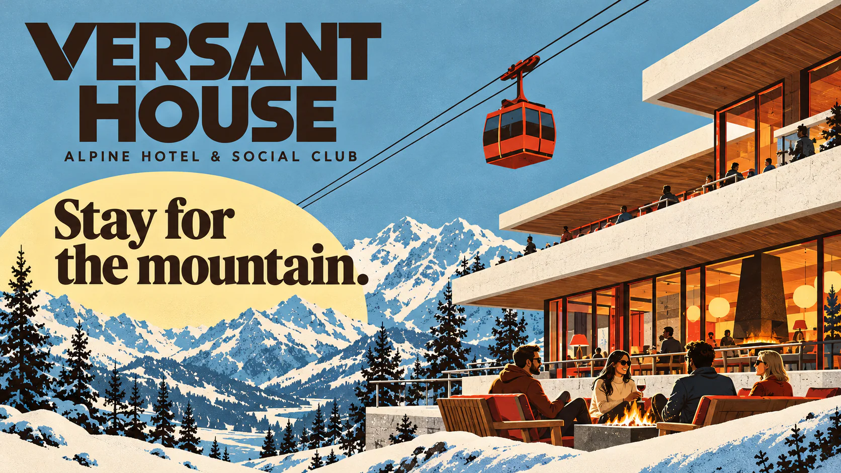 VERSANT HOUSE · Your mountain meeting place.