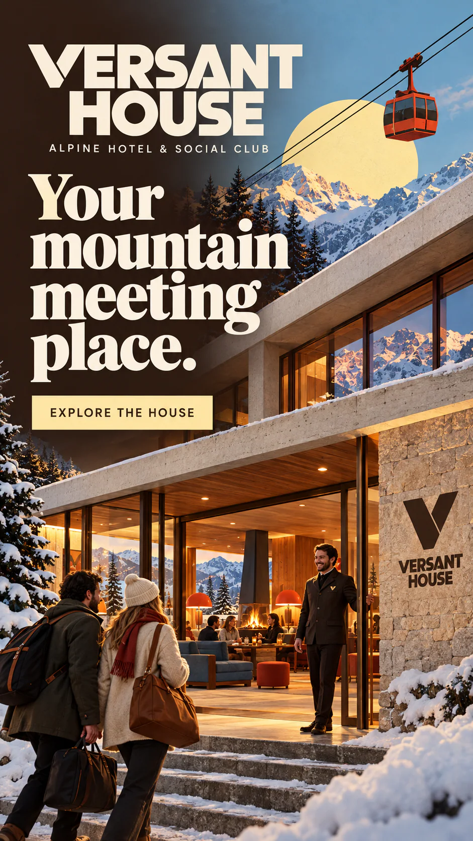 VERSANT HOUSE · Vertical format · variation 1