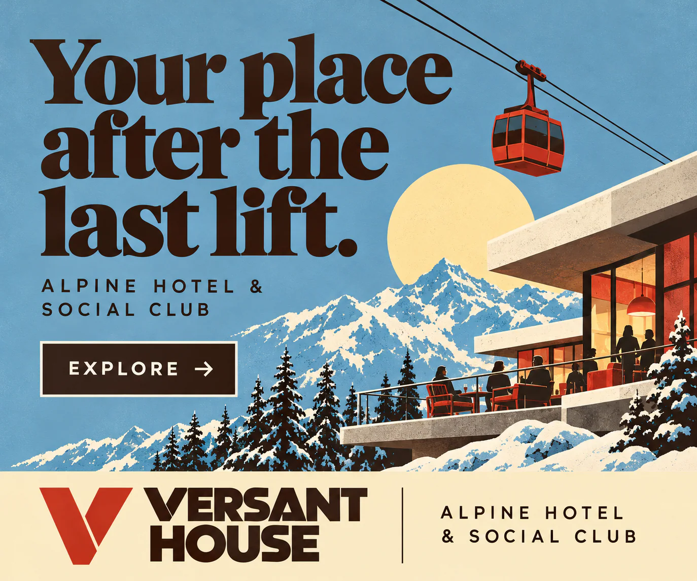 VERSANT HOUSE · Digital ad · display format