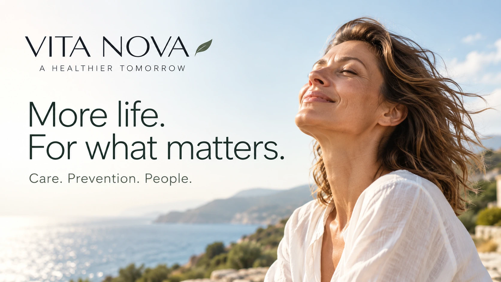 VITA NOVA · The first conversation makes room for clarity.