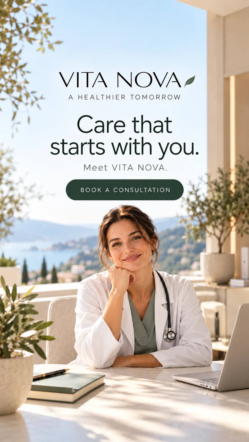 VITA NOVA · Format vertical · vizual static