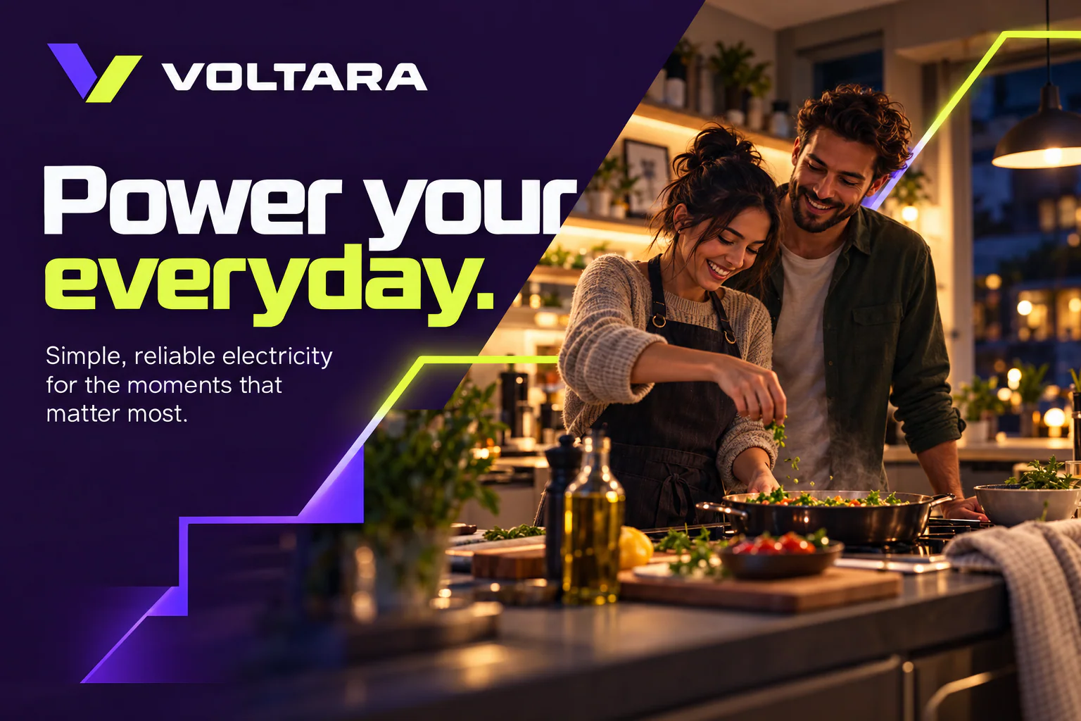 VOLTARA · Power your everyday.