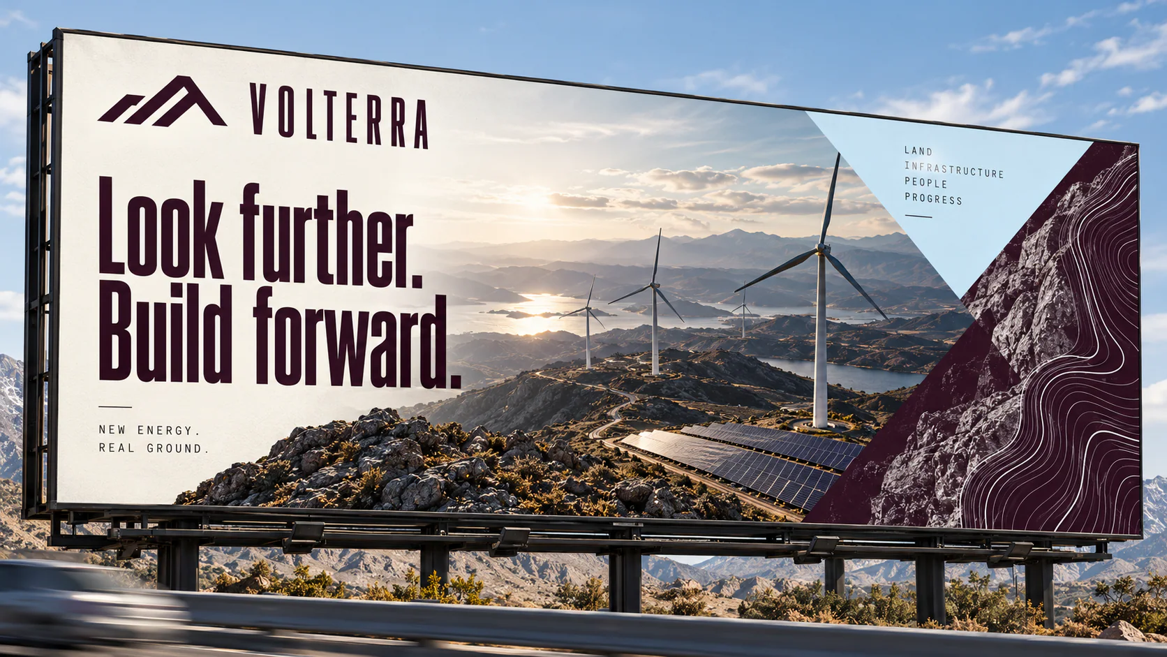 VOLTERRA · Outdoor · placement mockup