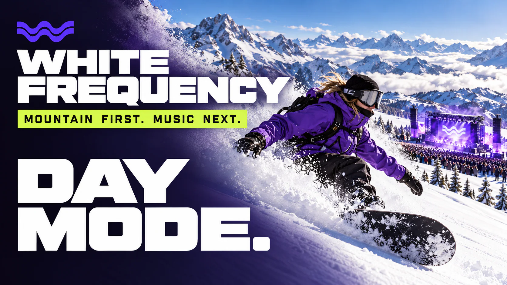 WHITE FREQUENCY · Day mode